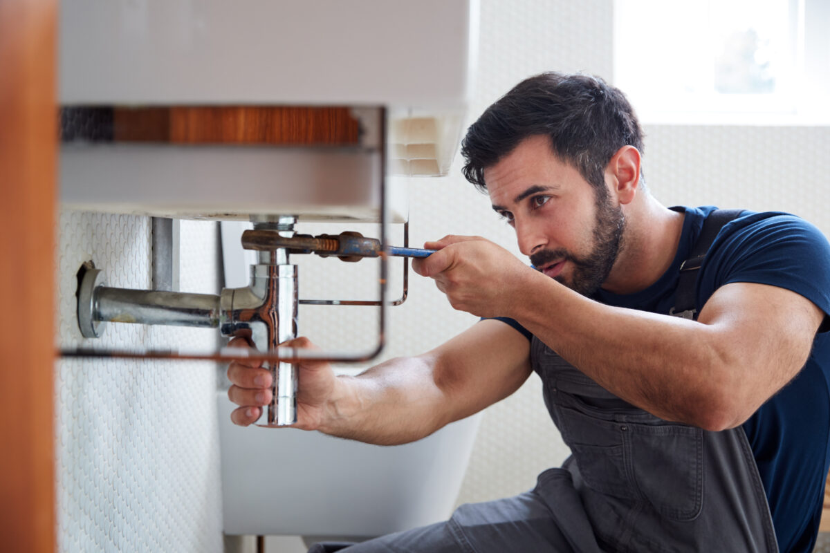 bathroom plumbing