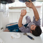 under sink plumbing
