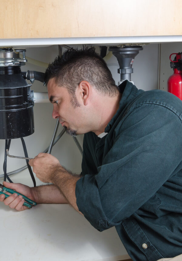 leaking garbage disposal