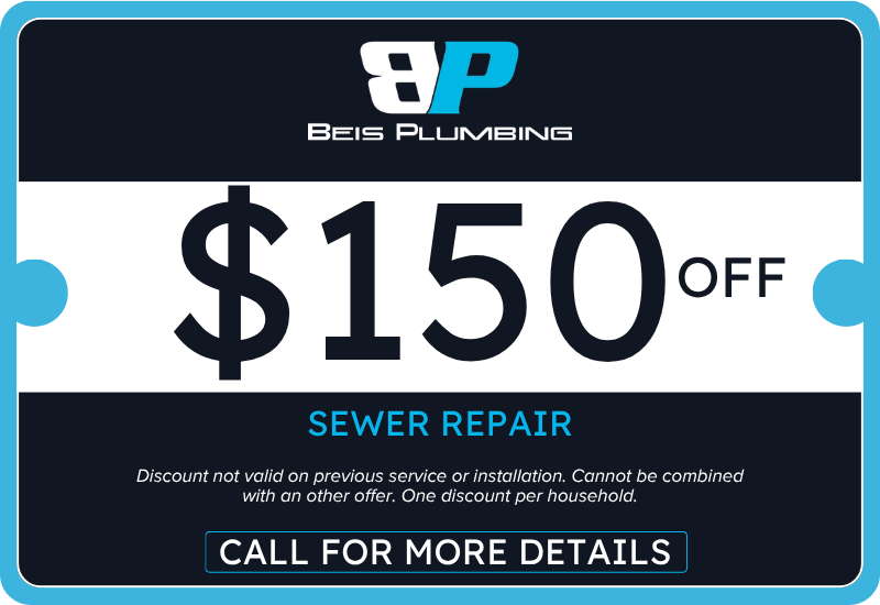$150 Off Sewer Repair
